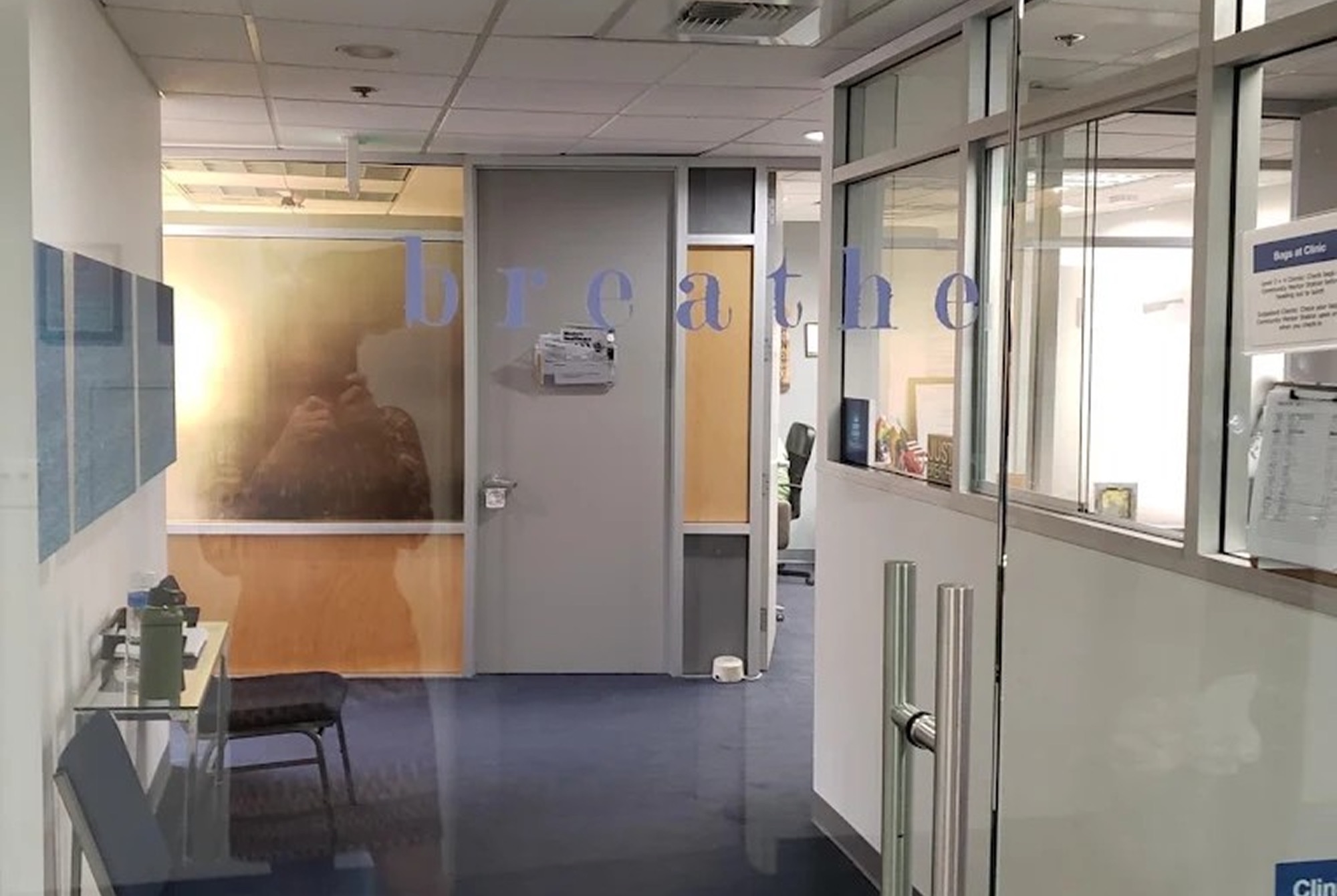 Administrative and clinical support space